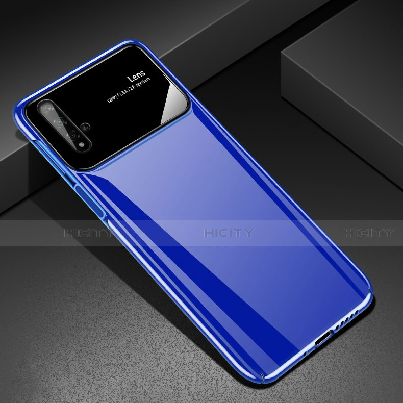 Funda Dura Plastico Rigida Carcasa Mate M01 para Huawei Honor 20 Azul