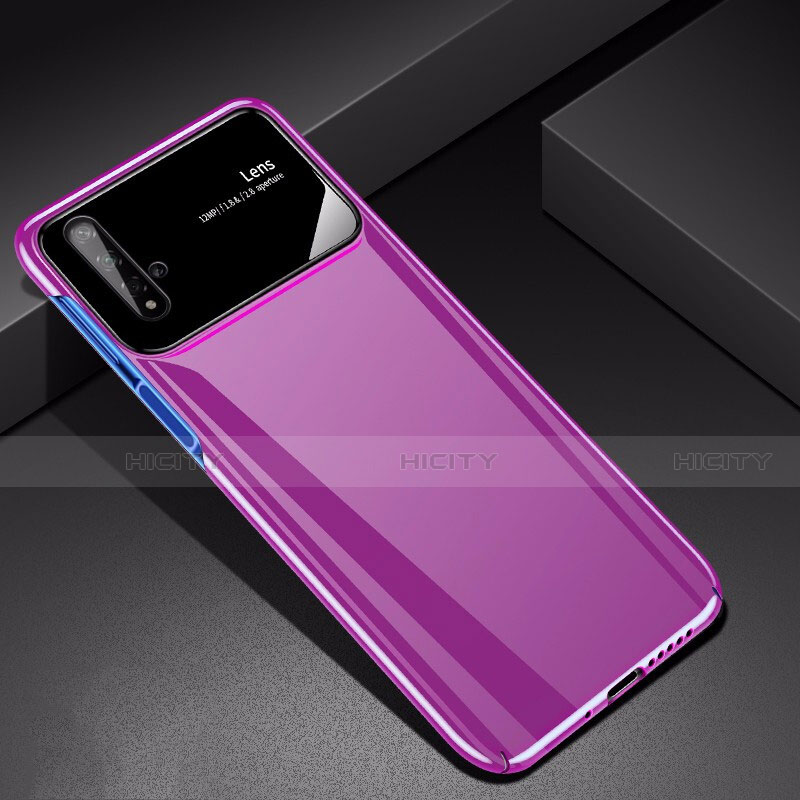 Funda Dura Plastico Rigida Carcasa Mate M01 para Huawei Honor 20 Morado