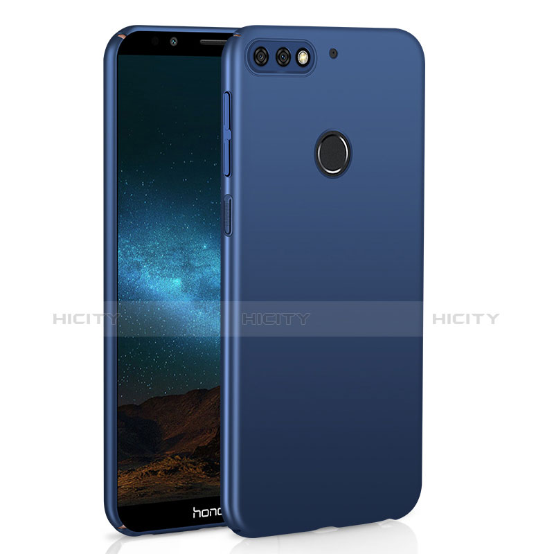 Funda Dura Plastico Rigida Carcasa Mate M01 para Huawei Honor 7C Azul