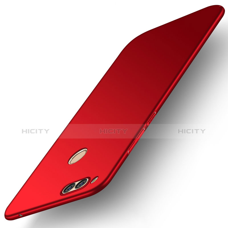 Funda Dura Plastico Rigida Carcasa Mate M01 para Huawei Honor 7X Rojo