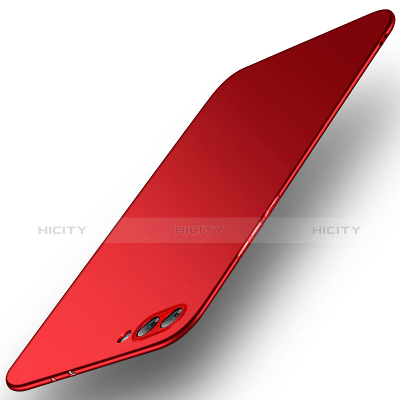 Funda Dura Plastico Rigida Carcasa Mate M01 para Huawei Honor V10 Rojo