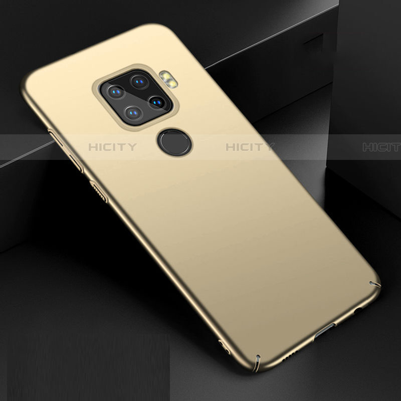 Funda Dura Plastico Rigida Carcasa Mate M01 para Huawei Mate 30 Lite Oro