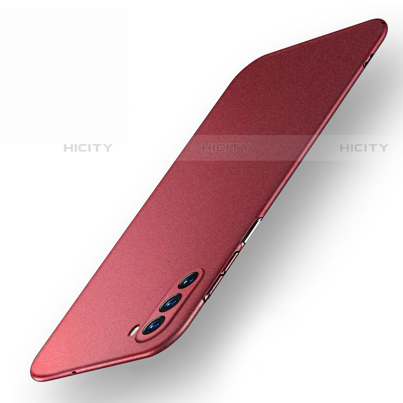 Funda Dura Plastico Rigida Carcasa Mate M01 para Huawei Mate 40 Lite 5G Rojo Rosa