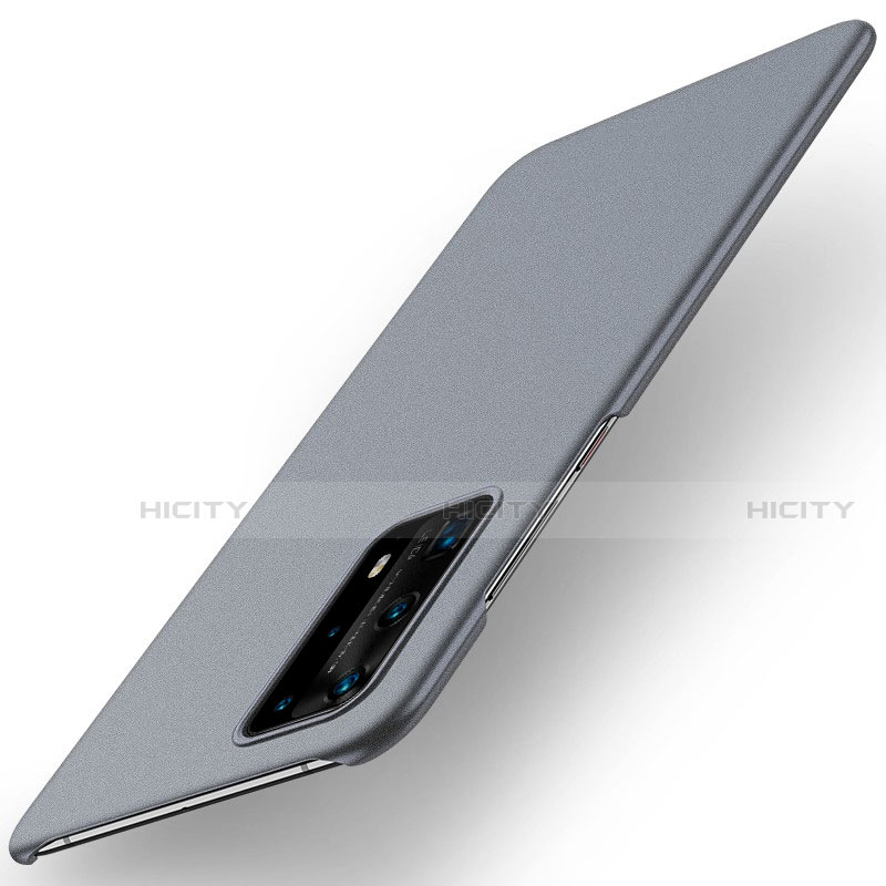 Funda Dura Plastico Rigida Carcasa Mate M01 para Huawei P40 Pro+ Plus Gris