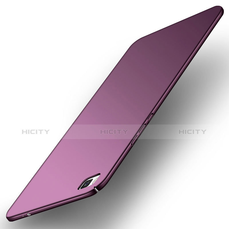 Funda Dura Plastico Rigida Carcasa Mate M01 para Huawei P8 Morado