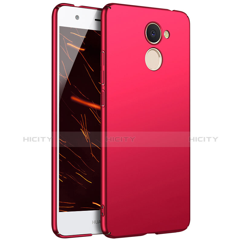 Funda Dura Plastico Rigida Carcasa Mate M01 para Huawei Y7 Prime Rojo