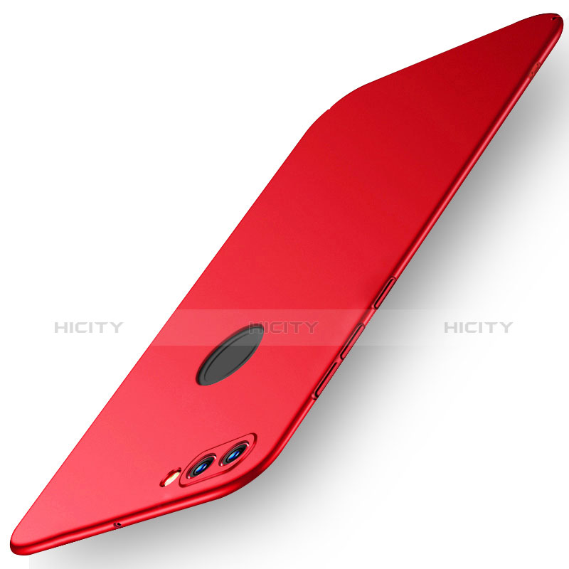 Funda Dura Plastico Rigida Carcasa Mate M01 para Huawei Y9 (2018) Rojo