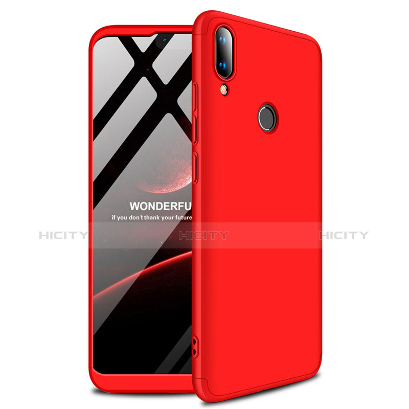 Funda Dura Plastico Rigida Carcasa Mate M01 para Huawei Y9 (2019) Rojo