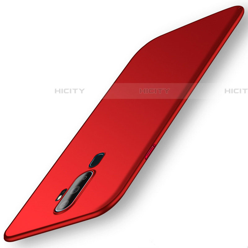 Funda Dura Plastico Rigida Carcasa Mate M01 para Oppo A11 Rojo