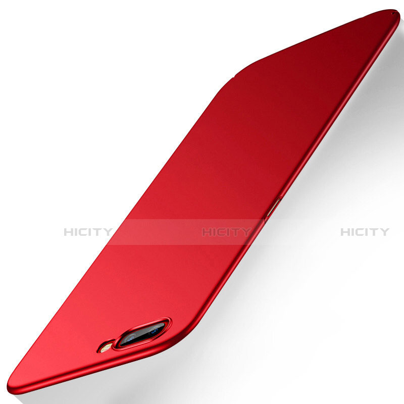 Funda Dura Plastico Rigida Carcasa Mate M01 para Oppo AX5 Rojo