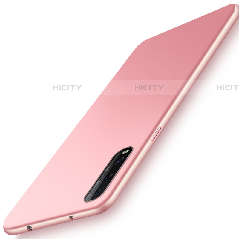 Funda Dura Plastico Rigida Carcasa Mate M01 para Oppo Find X2 Oro Rosa