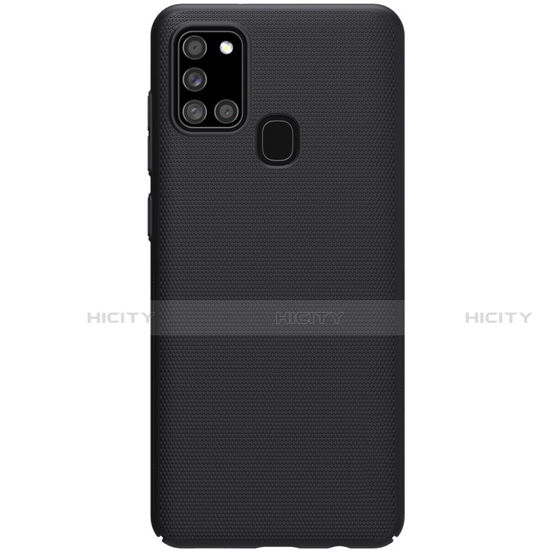 Funda Dura Plastico Rigida Carcasa Mate M01 para Samsung Galaxy A21s Negro