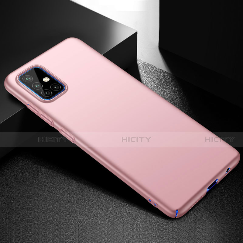 Funda Dura Plastico Rigida Carcasa Mate M01 para Samsung Galaxy A51 4G Oro Rosa