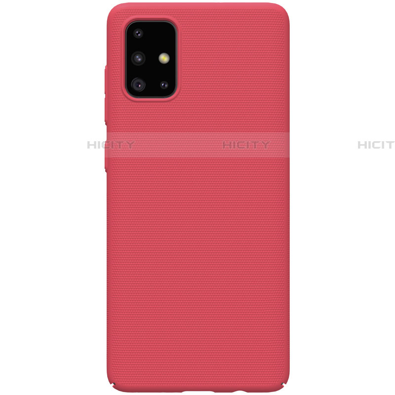 Funda Dura Plastico Rigida Carcasa Mate M01 para Samsung Galaxy A51 5G Rojo