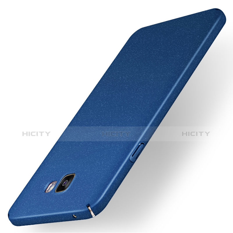 Funda Dura Plastico Rigida Carcasa Mate M01 para Samsung Galaxy A7 (2016) A7100 Azul