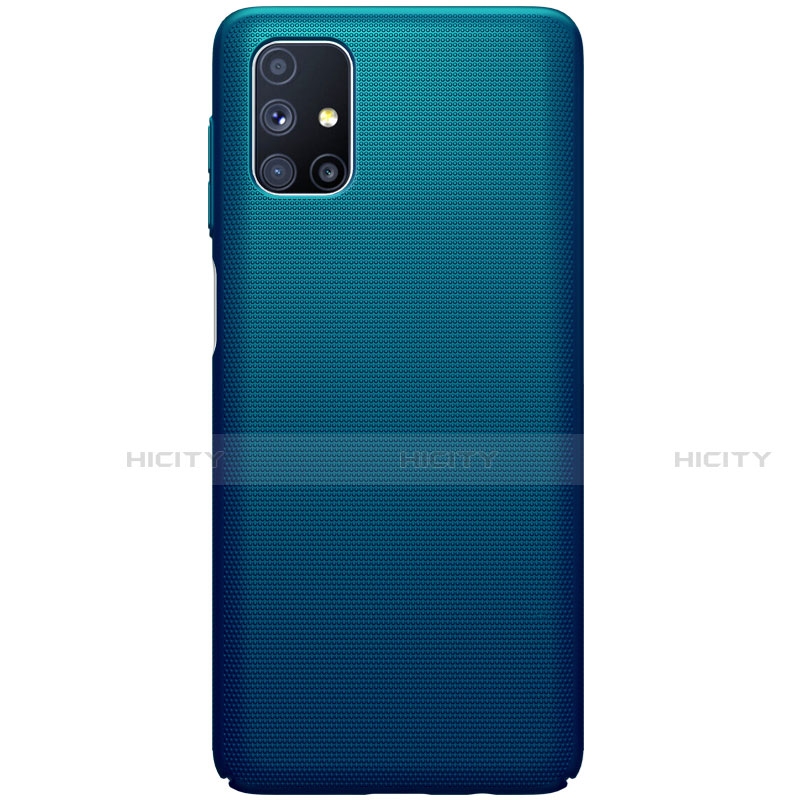 Funda Dura Plastico Rigida Carcasa Mate M01 para Samsung Galaxy M51 Azul