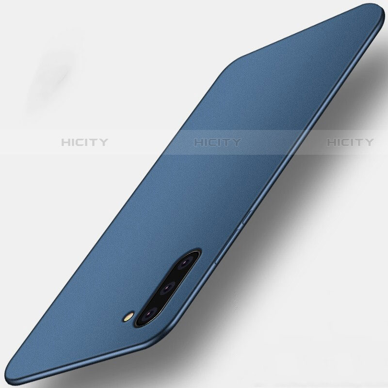Funda Dura Plastico Rigida Carcasa Mate M01 para Samsung Galaxy Note 10 Azul