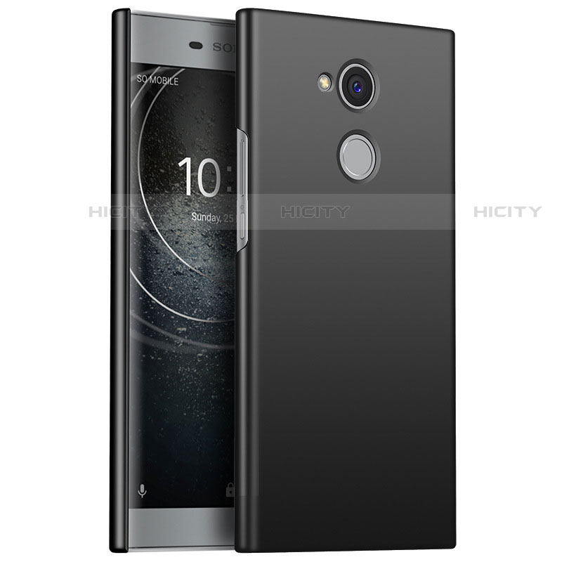 Funda Dura Plastico Rigida Carcasa Mate M01 para Sony Xperia L2 Negro