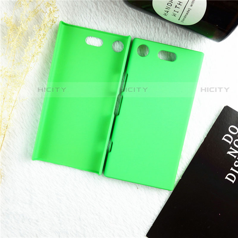 Funda Dura Plastico Rigida Carcasa Mate M01 para Sony Xperia XZ1 Compact Verde