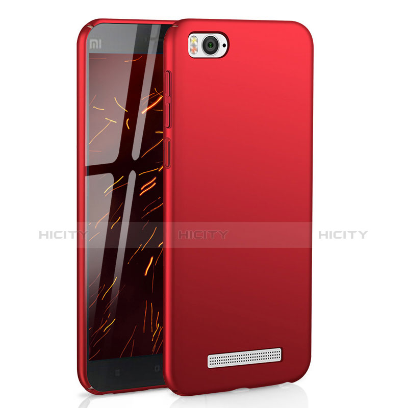 Funda Dura Plastico Rigida Carcasa Mate M01 para Xiaomi Mi 4C Rojo