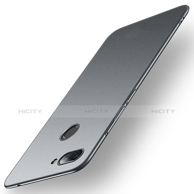 Funda Dura Plastico Rigida Carcasa Mate M01 para Xiaomi Mi 8 Lite Gris