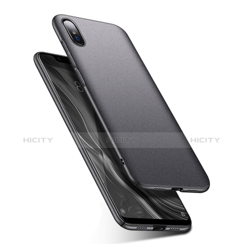 Funda Dura Plastico Rigida Carcasa Mate M01 para Xiaomi Mi 8 Screen Fingerprint Edition Gris