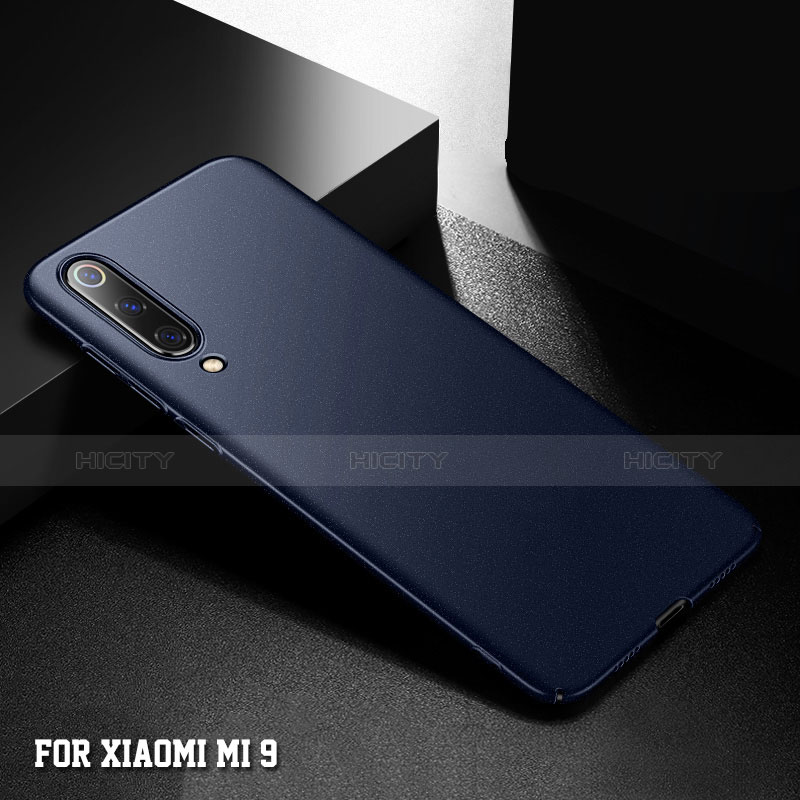 Funda Dura Plastico Rigida Carcasa Mate M01 para Xiaomi Mi 9 Azul