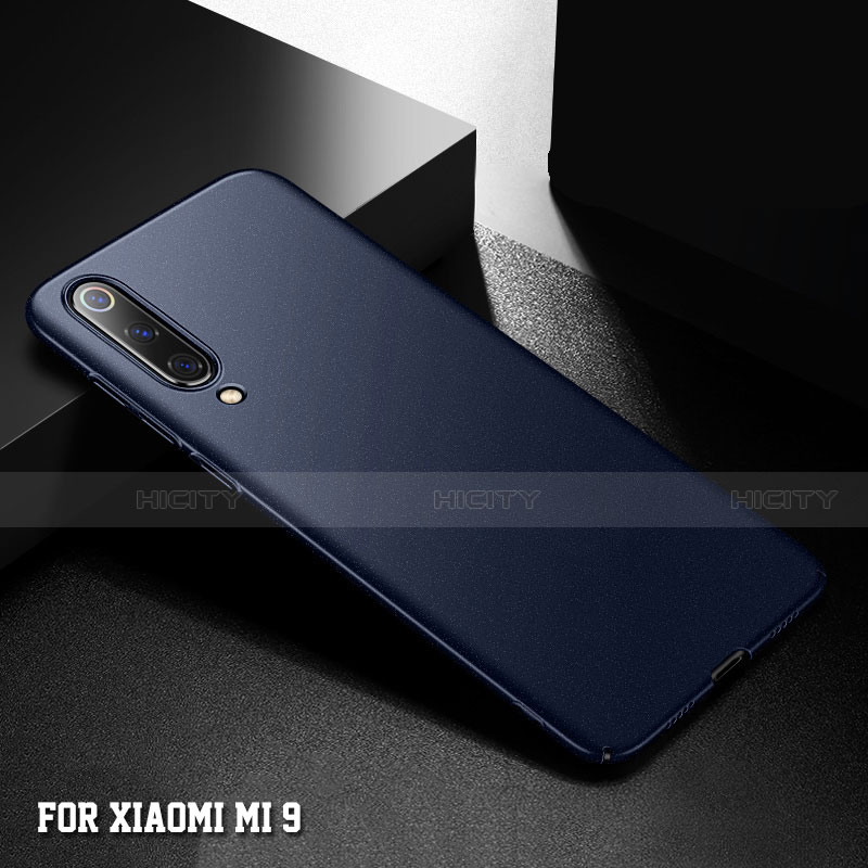 Funda Dura Plastico Rigida Carcasa Mate M01 para Xiaomi Mi 9 Lite Azul