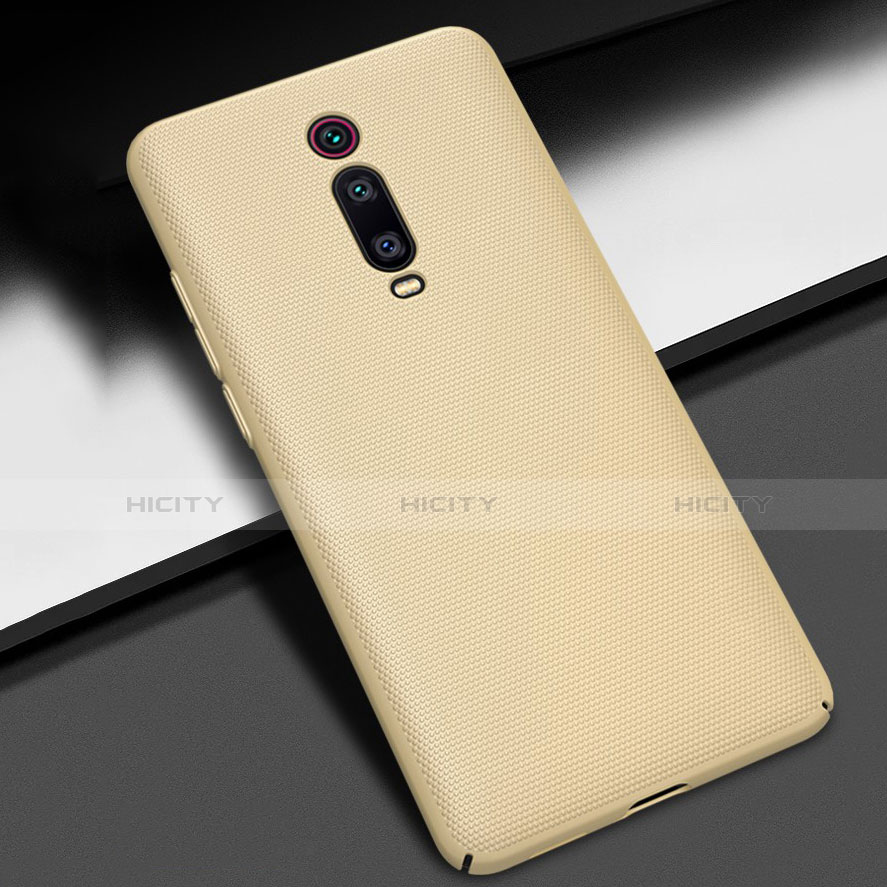 Funda Dura Plastico Rigida Carcasa Mate M01 para Xiaomi Mi 9T Oro