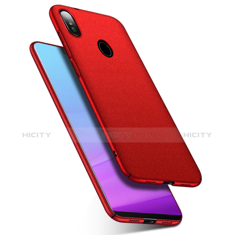 Funda Dura Plastico Rigida Carcasa Mate M01 para Xiaomi Mi A2 Lite Rojo