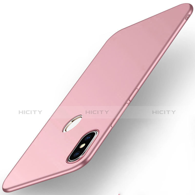 Funda Dura Plastico Rigida Carcasa Mate M01 para Xiaomi Mi Max 3 Oro Rosa