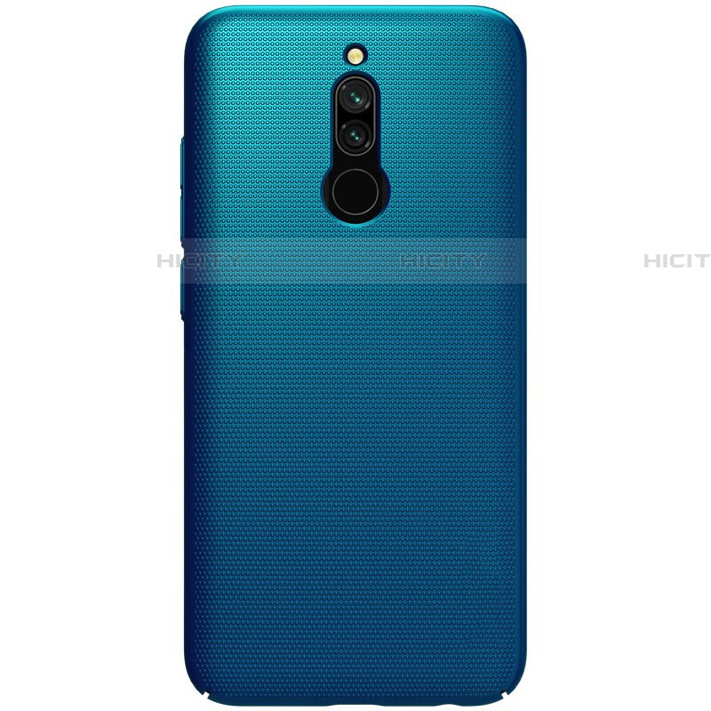 Funda Dura Plastico Rigida Carcasa Mate M01 para Xiaomi Redmi 8 Azul