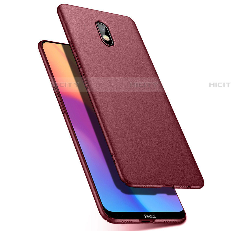 Funda Dura Plastico Rigida Carcasa Mate M01 para Xiaomi Redmi 8A Rojo