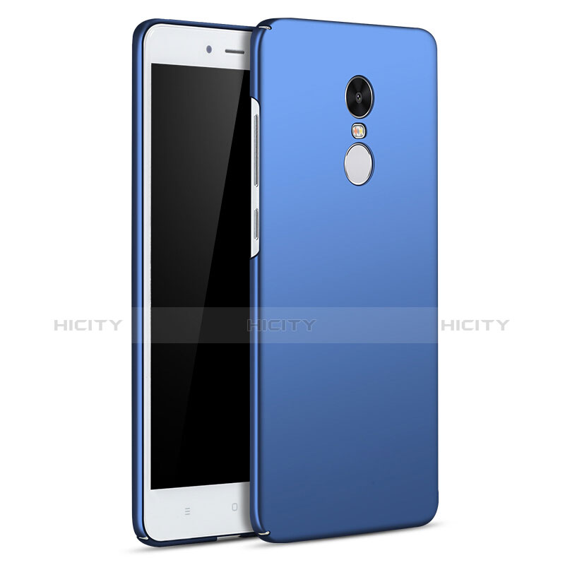 Funda Dura Plastico Rigida Carcasa Mate M01 para Xiaomi Redmi Note 4X Azul