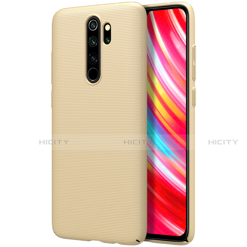 Funda Dura Plastico Rigida Carcasa Mate M01 para Xiaomi Redmi Note 8 Pro Oro