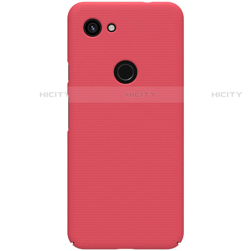 Funda Dura Plastico Rigida Carcasa Mate M02 para Google Pixel 3a XL Rojo