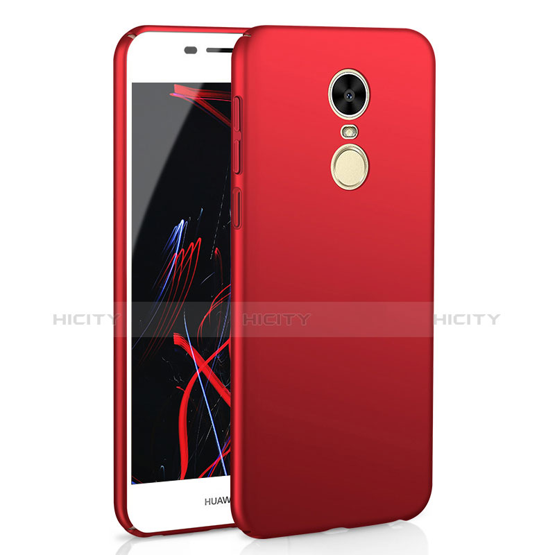 Funda Dura Plastico Rigida Carcasa Mate M02 para Huawei Enjoy 6 Rojo