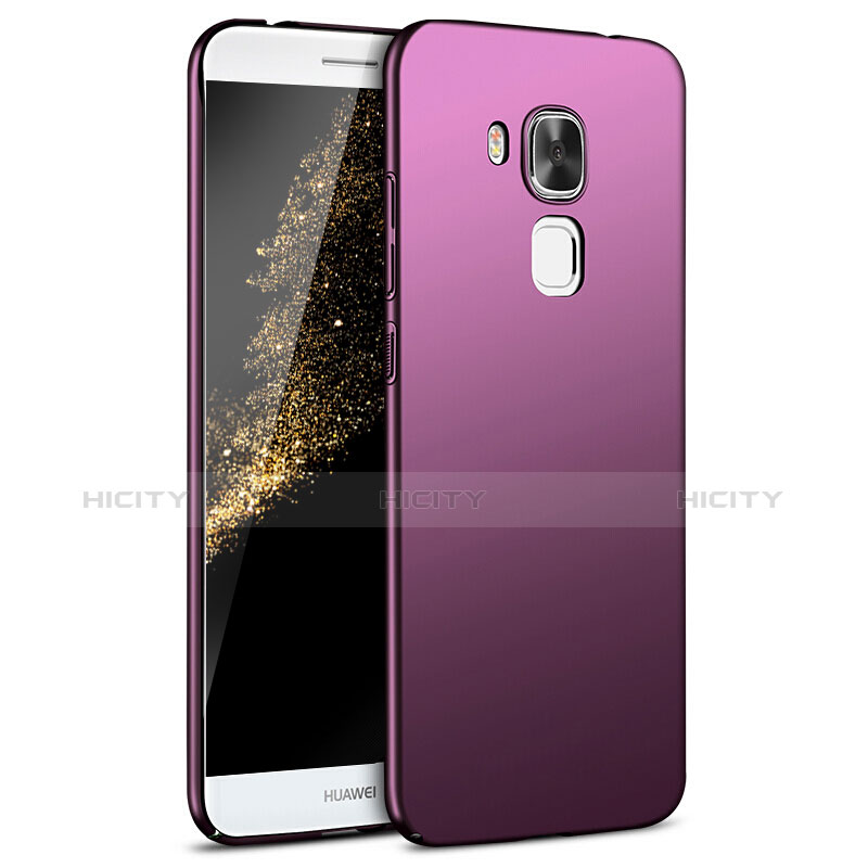 Funda Dura Plastico Rigida Carcasa Mate M02 para Huawei G9 Plus Morado