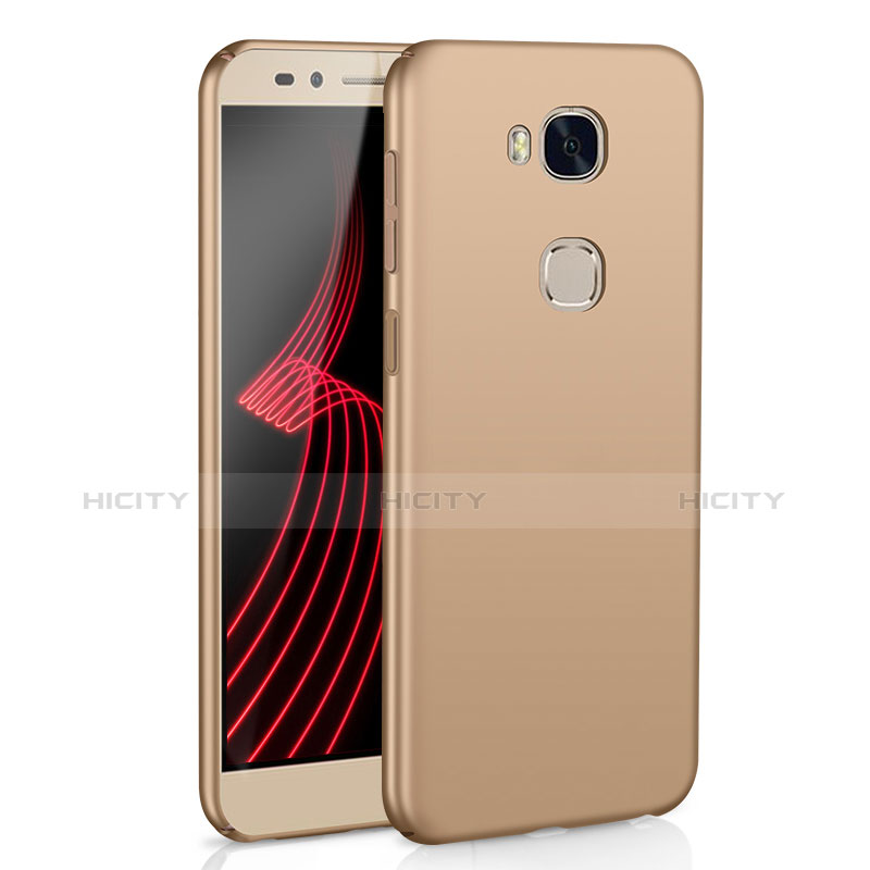 Funda Dura Plastico Rigida Carcasa Mate M02 para Huawei GR5 Oro