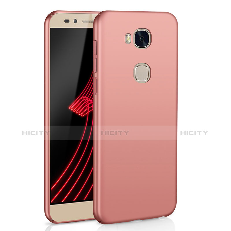 Funda Dura Plastico Rigida Carcasa Mate M02 para Huawei GR5 Oro Rosa