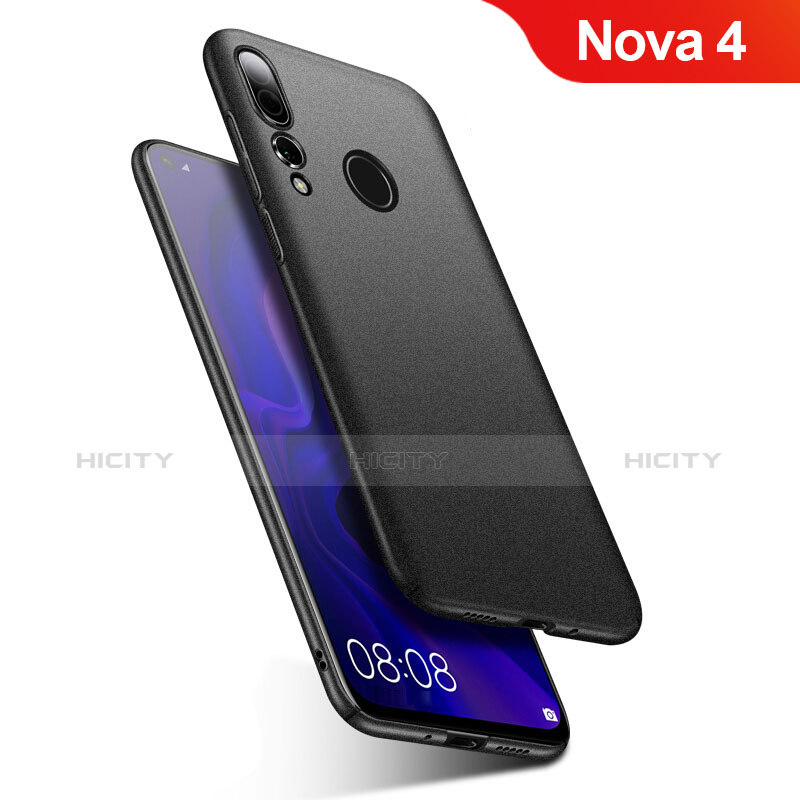 Funda Dura Plastico Rigida Carcasa Mate M02 para Huawei Nova 4 Negro