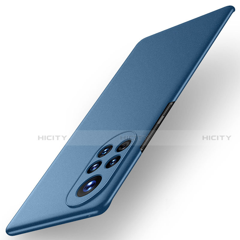 Funda Dura Plastico Rigida Carcasa Mate M02 para Huawei Nova 8 Pro 5G Azul