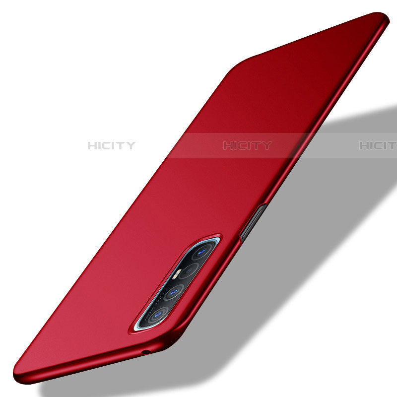 Funda Dura Plastico Rigida Carcasa Mate M02 para Oppo Reno3 Pro Rojo