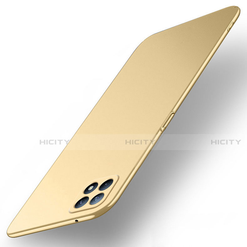 Funda Dura Plastico Rigida Carcasa Mate M02 para Oppo Reno4 SE 5G Oro