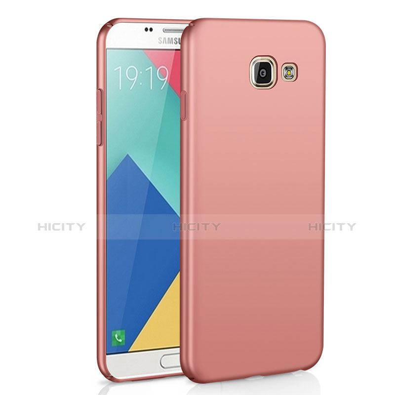 Funda Dura Plastico Rigida Carcasa Mate M02 para Samsung Galaxy A9 Pro (2016) SM-A9100 Oro Rosa