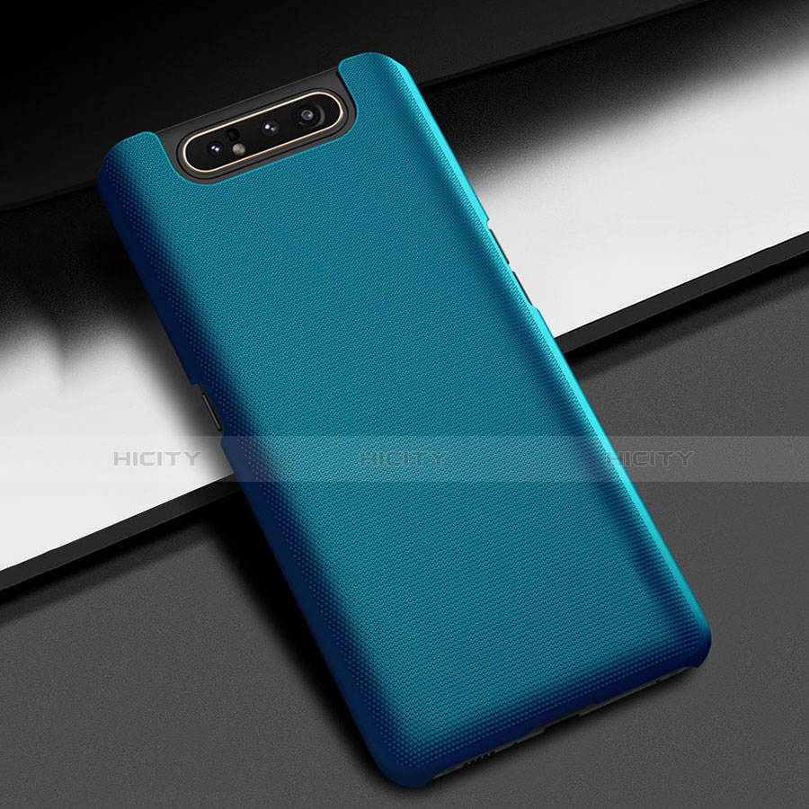 Funda Dura Plastico Rigida Carcasa Mate M02 para Samsung Galaxy A90 4G Azul
