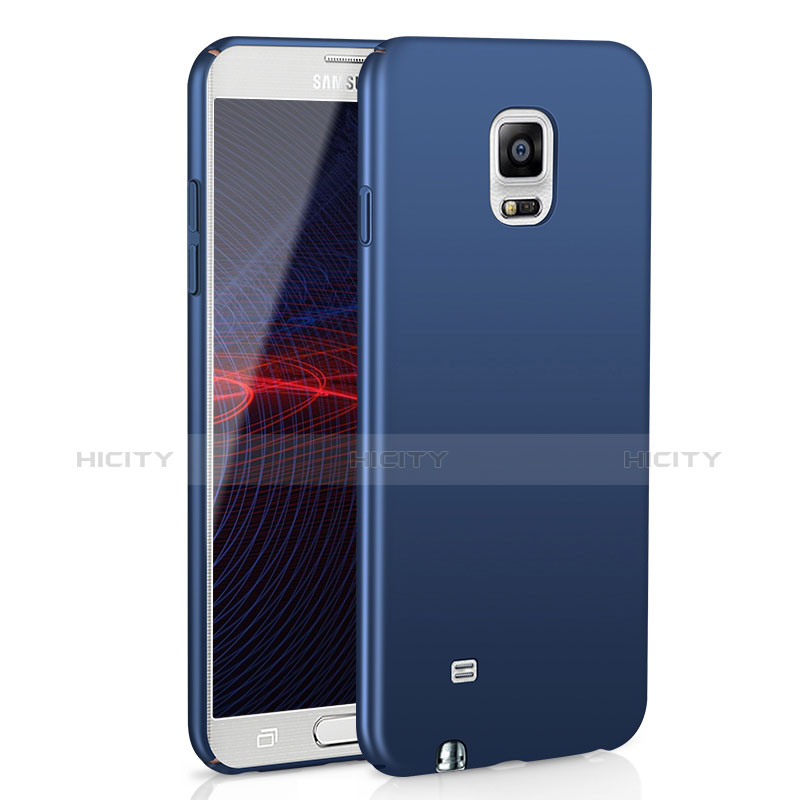 Funda Dura Plastico Rigida Carcasa Mate M02 para Samsung Galaxy Note 4 Duos N9100 Dual SIM Azul