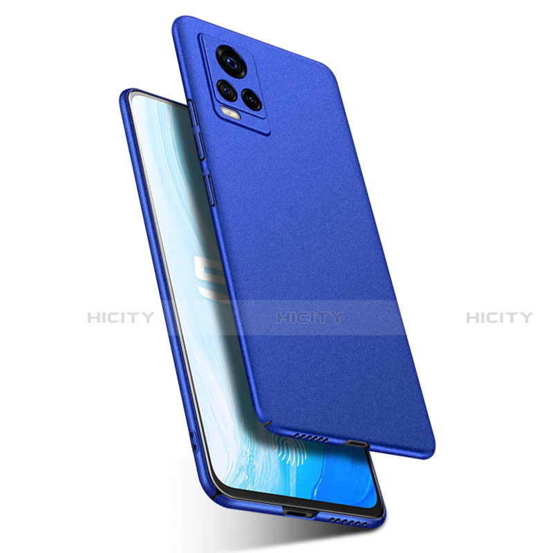 Funda Dura Plastico Rigida Carcasa Mate M02 para Vivo V20 Pro 5G Azul