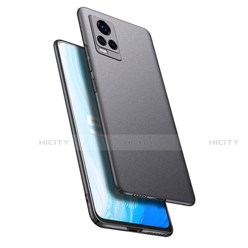 Funda Dura Plastico Rigida Carcasa Mate M02 para Vivo V20 Pro 5G Gris