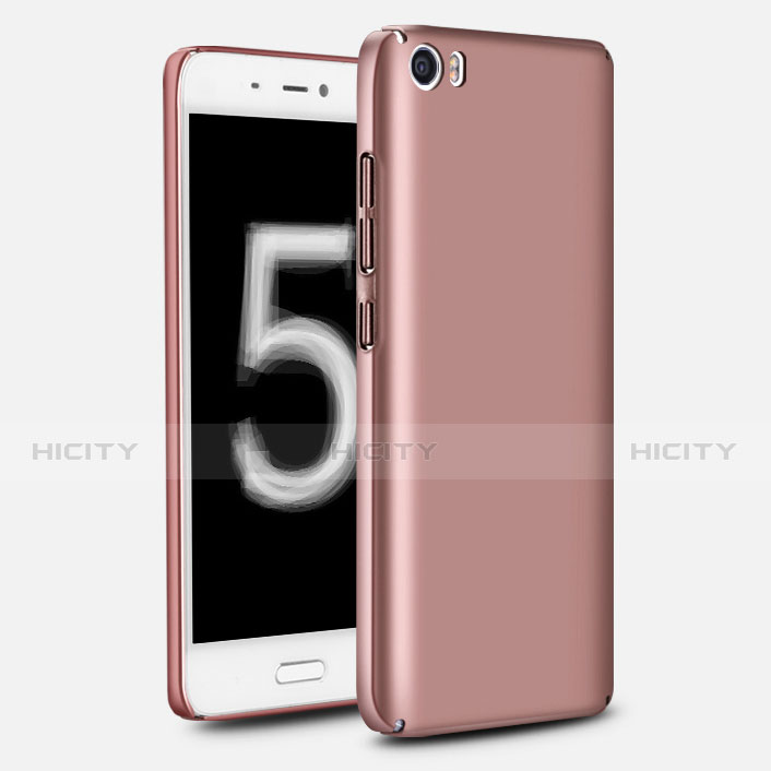 Funda Dura Plastico Rigida Carcasa Mate M02 para Xiaomi Mi 5 Oro Rosa